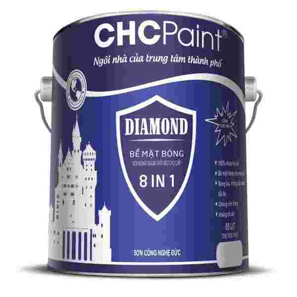 SƠN BÓNG NGOẠI THẤT 8IN1 CHC SIÊU CAO CẤP 5 LÍT